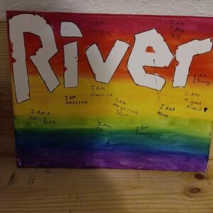 Colorful Rainbow Canvas Art